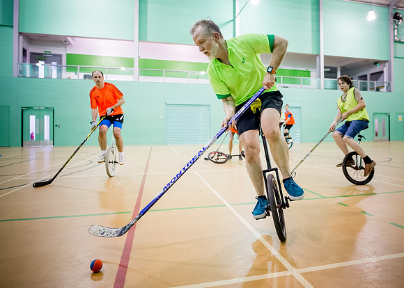 Unicycle hockey seesion 1-40