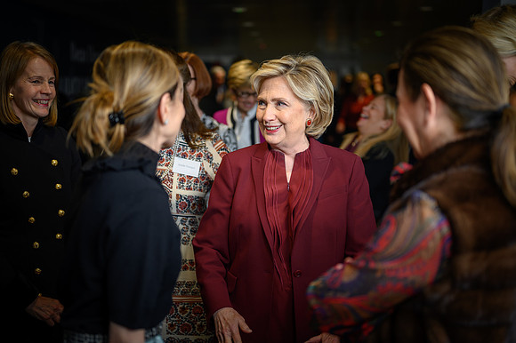 Hilary Clinton Visit-38