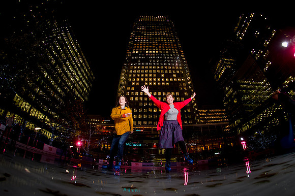 Ice Skating Canary Wharf-19